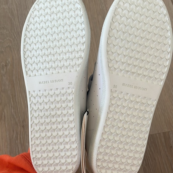 [Isabel Marant] Velcro sneakers with yellow accent - Picture 9 of 12